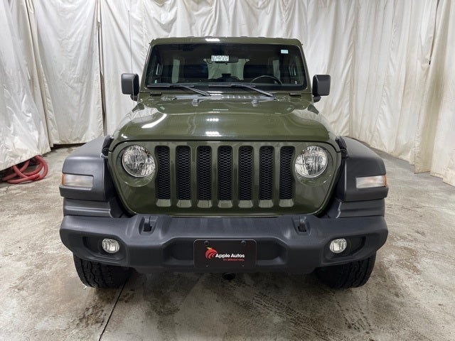 Used 2021 Jeep Wrangler Unlimited Sport S with VIN 1C4HJXDN8MW591907 for sale in Northfield, Minnesota